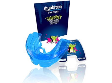 MT4Mb Myobrace для подростков. Этап 4 Ретенция MEDIUM / Голубой  (MRC)