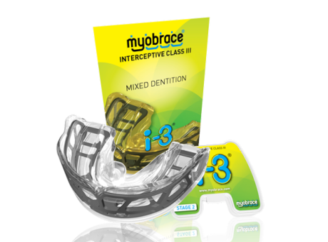 i-3Mс (i-3) Myobrace с каркасом Этап 2 при аномалиях III класса. MEDIUM / Прозрачный (MRC)